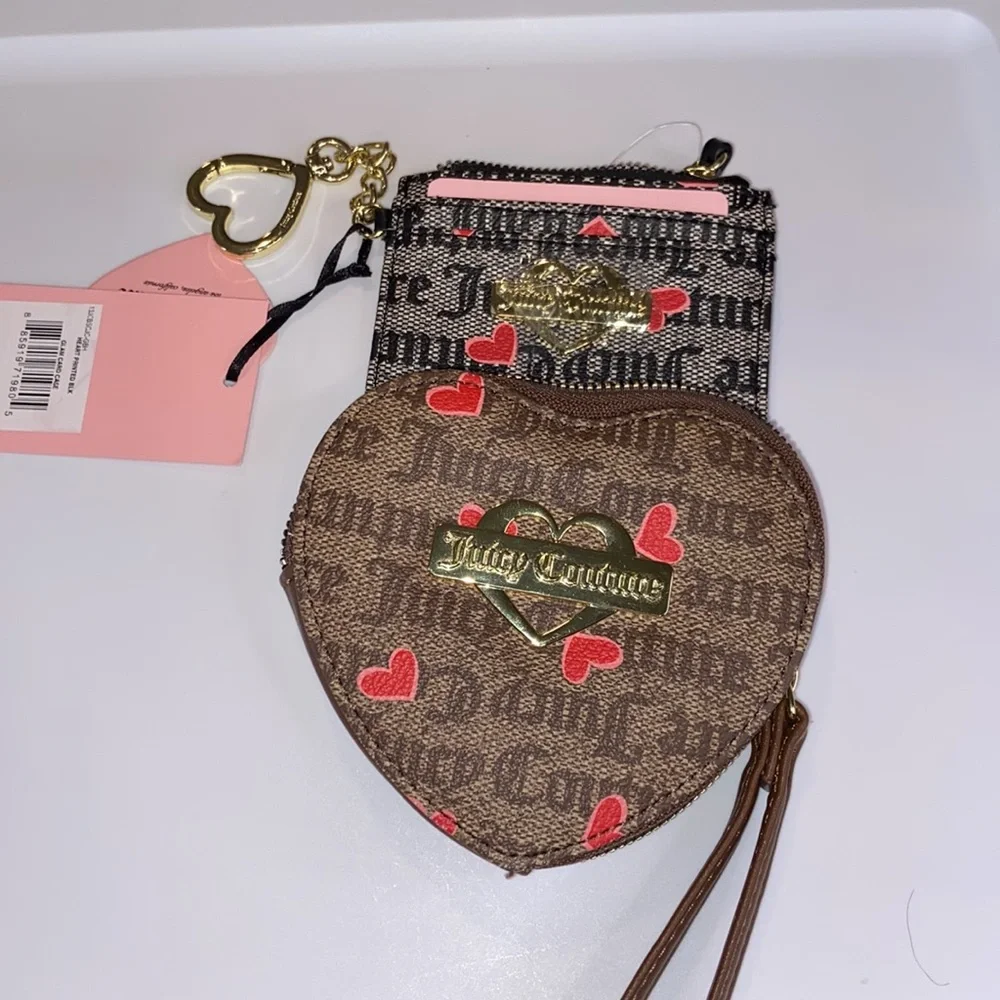 Juicy couture, bundle card holder with a wristlet new with and without tags - Picture 9 of 9